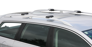 Prorack Whispbar Rail mount roof rack fitted to car
